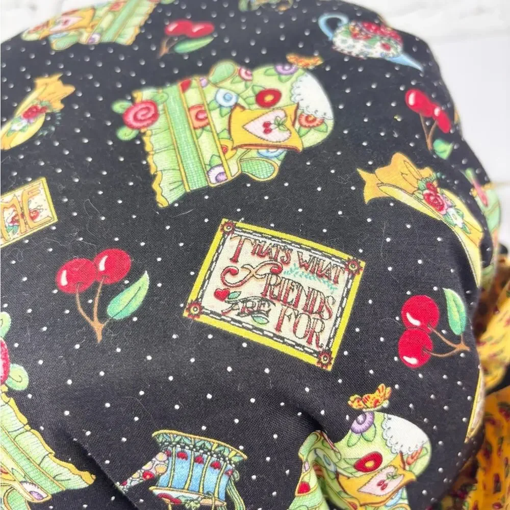 Vintage Y2K Mary Engelbreit Home Sweet Home Fabric Basket
